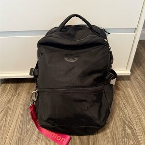 lululemon athletica Black Backpack